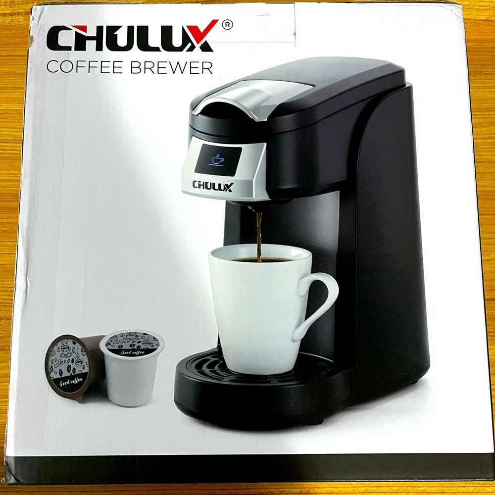 Chulux Single Serve Coffee Maker KCUP Pod Coffee Brewer